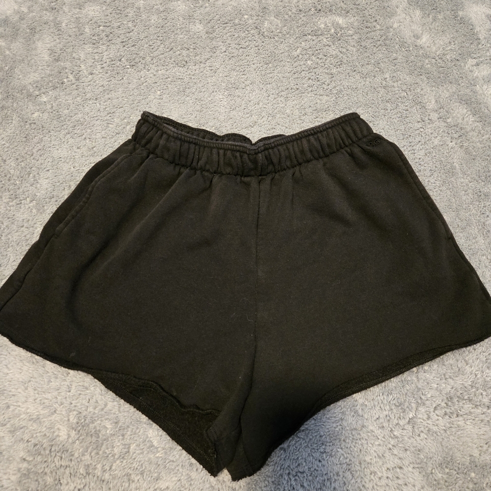 DSG Black Athletic Shorts with Elastic Waistband